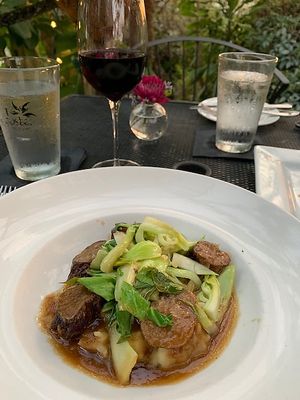 Eggplant scallops were delicious at Darbster in West Palm Beach