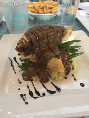 Vegan meat pie 🥧  at Darbster in West Palm Beach