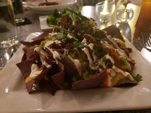 Nacho  awesomeness at Darbster in West Palm Beach
