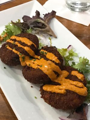 Crab cakes  at Darbster in West Palm Beach