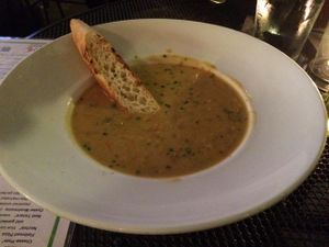 IPA broccoli and cheese soup at Darbster in West Palm Beach
