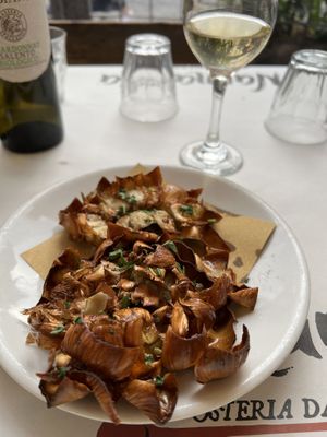 Artichoke   at Nannarella in Rome