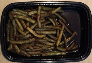 Braised string beans at Enjoy Vegetarian - Financial District in San Francisco