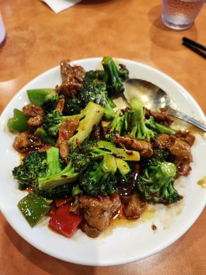 Kung Pao chicken at Enjoy Vegetarian - Financial District in San Francisco