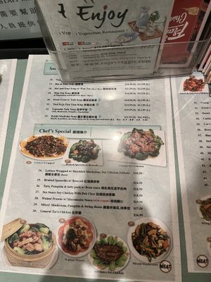   at Enjoy Vegetarian - Financial District in San Francisco