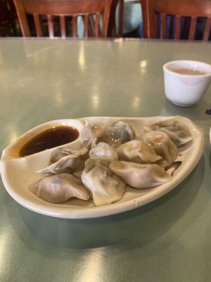 Steamed Dumplings 🥟 Order • Vegan  at Enjoy Vegetarian - Financial District in San Francisco