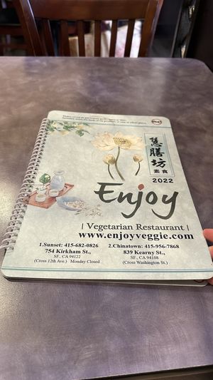   at Enjoy Vegetarian - Financial District in San Francisco