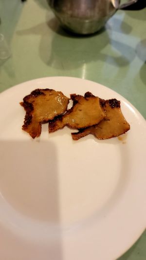 BBQ pork at Enjoy Vegetarian - Financial District in San Francisco