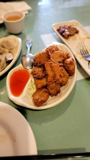 Chicken appetizer at Enjoy Vegetarian - Financial District in San Francisco