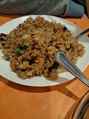 Fried rice at Enjoy Vegetarian - Financial District in San Francisco