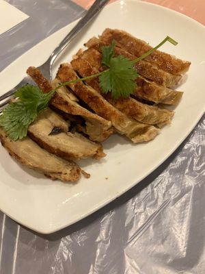 Veggie duck at Enjoy Vegetarian - Financial District in San Francisco