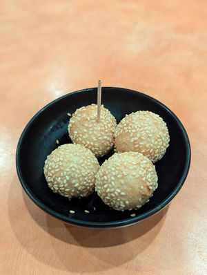 Sesame Dessert at Enjoy Vegetarian - Financial District in San Francisco