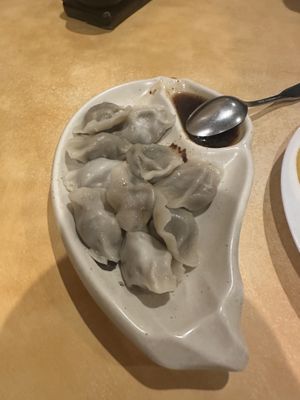 Dumplings!   at Enjoy Vegetarian - Financial District in San Francisco