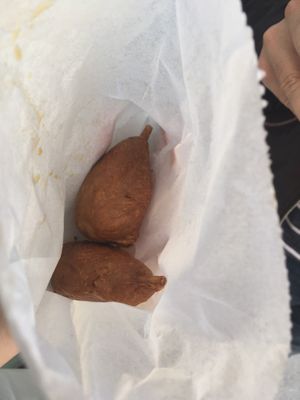 Wings, sauce was on the side at Enjoy Vegetarian - Financial District in San Francisco