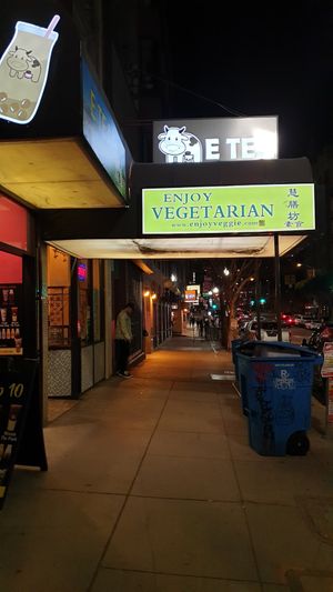 Storefront at Enjoy Vegetarian - Financial District in San Francisco