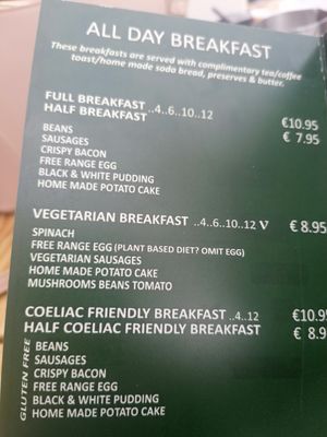 Wonderful breakfast at Blas in Portumna