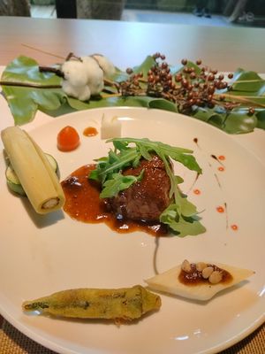 蔬食套餐餐點 at Yangming Spring - 陽明春天蔬食 in Taipei