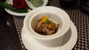 Savory "carrot" cake, though I think it was taro at Yangming Spring - 陽明春天蔬食 in Taipei