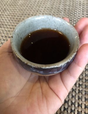 Pu’er tea  at Yangming Spring - 陽明春天蔬食 in Taipei
