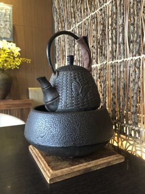 Puer tea  at Yangming Spring - 陽明春天蔬食 in Taipei