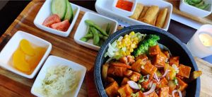 Stone bowl  at Omnomnom in Heerlen