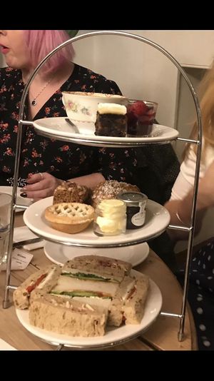 Festive Vegan Afternoon Tea. Yum! at Mrs Salisbury's in Maldon