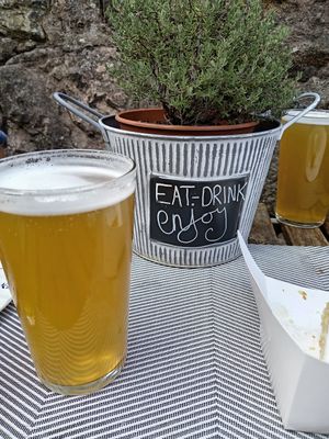 Krush pale ale at Bear Claw Brewery in Berwick-upon-tweed