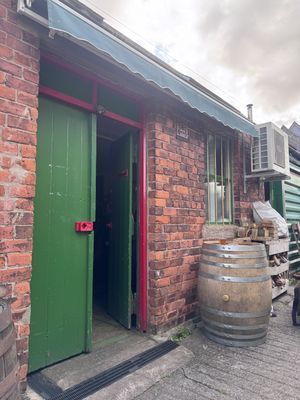 Entrance   at Bear Claw Brewery in Berwick-upon-tweed