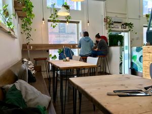 Interior at Potts Coffee in Liverpool