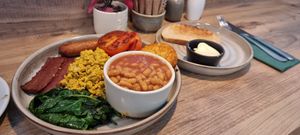 Breakfast at Potts Coffee in Liverpool