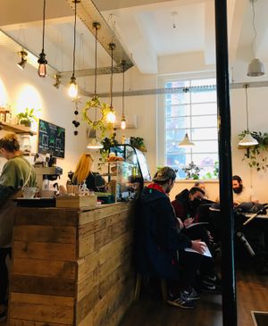 interior at Potts Coffee in Liverpool