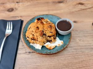 Smores cookie at Potts Coffee in Liverpool