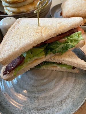 BLT. Yum at Potts Coffee in Liverpool