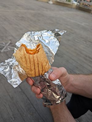 Butter chicken rap 4/5 at NOSH India Bistro in Edmonton