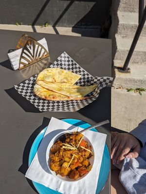 Aloo Cauliflower 3/5 at NOSH India Bistro in Edmonton