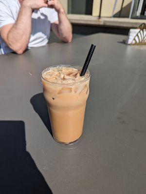 Iced chai 2/5 too bitter at NOSH India Bistro in Edmonton