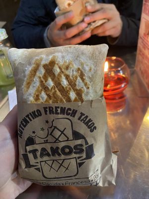 Vegan tako, M size  at Autentiko French Takos in Santiago