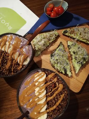 Avocado toast at Roots in Zagreb