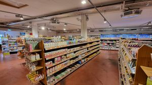 Inside at Naturata in Dudelange