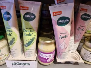 Vegan sauces at Naturata in Dudelange