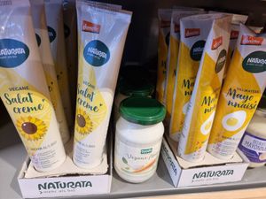 Vegan sauces at Naturata in Dudelange