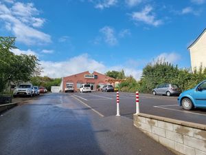 Big parking at Naturata in Dudelange