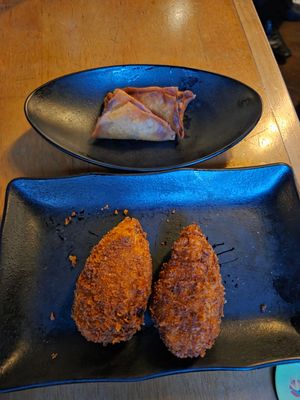 Coxinha de jaca at Djapa Moema in Sao Paulo