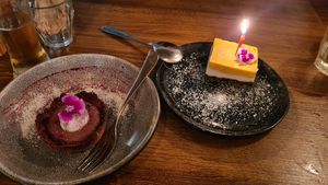 Delicious dessert at Khu Khu in Auckland