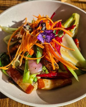 Pork Belly Dancing at Khu Khu in Auckland