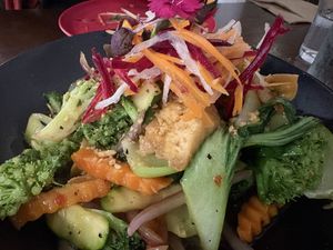 Black pepper stir fry  at Khu Khu in Auckland