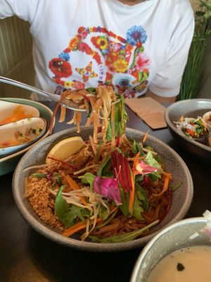 Tempeh Pad Thai at Khu Khu in Auckland