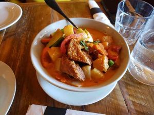 gaeng phed at Jatujak in Toronto