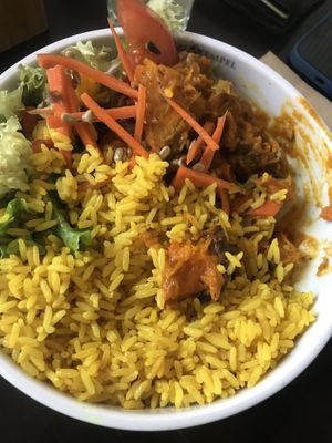 Pumpkin mushroom bowl at Katzentempel - Rosenheim in Rosenheim