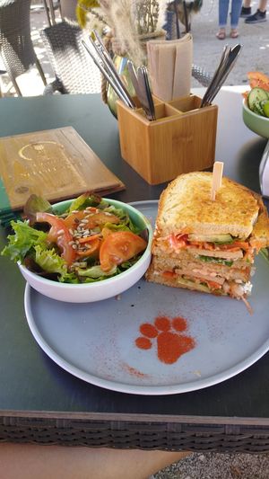 Banh Miau Sandwich at Katzentempel - Rosenheim in Rosenheim